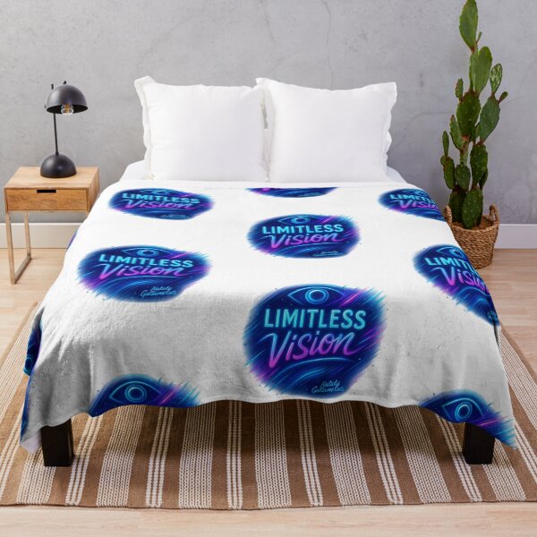 Item preview, Limitless Vision – Futuristic Neon Cosmic Art designed and sold by natalygattamelati.
