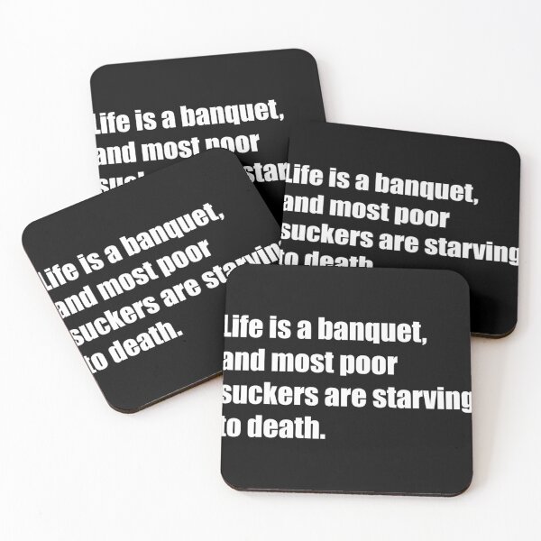 Item preview, Life Is A Banquet designed and sold by GabrielJean.
