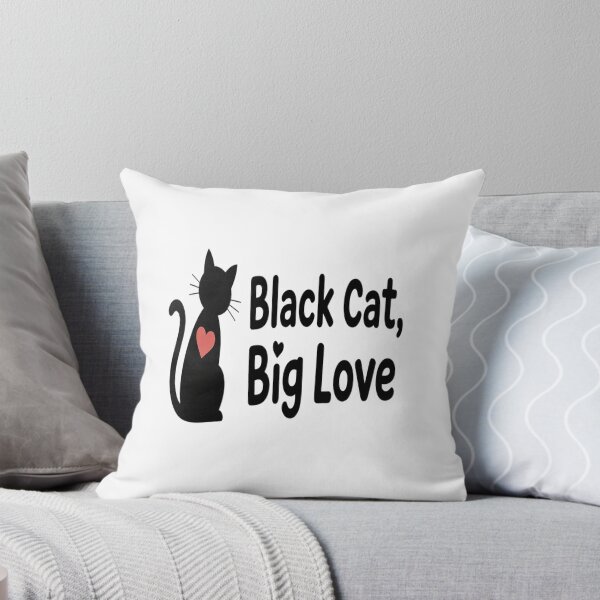 Item preview, Cat Adoption, Black Cat, Big Love, for Rescue Cat Lovers designed and sold by BiellaSar.