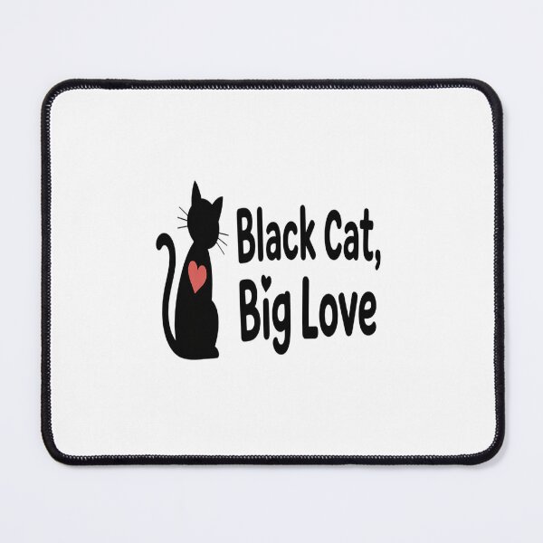 Item preview, Cat Adoption, Black Cat, Big Love, for Rescue Cat Lovers designed and sold by BiellaSar.