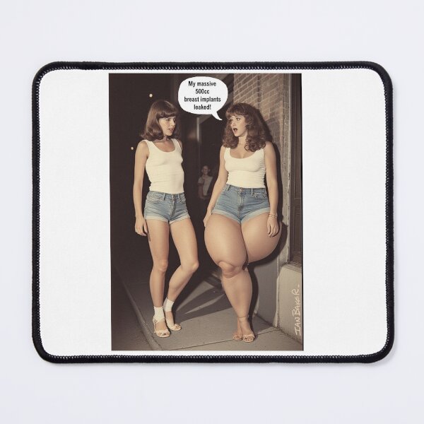 Item preview, Breast Implants Joke! designed and sold by IanBakerToons.