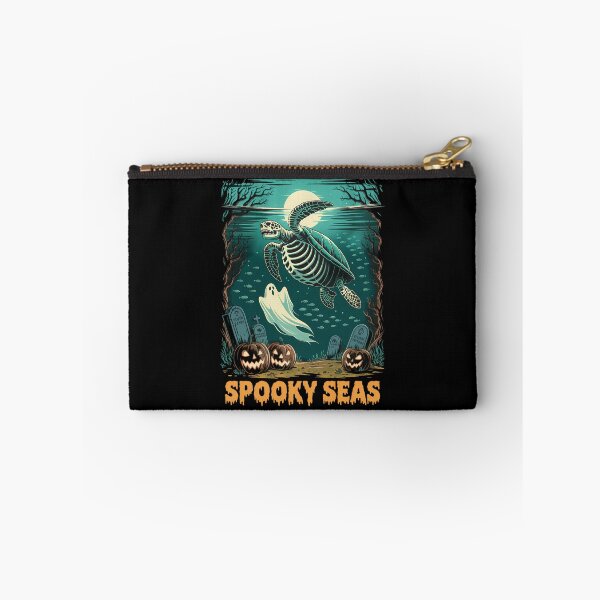 Item preview, halloween Skeleton Sea Turtle Spooky Seas designed and sold by ValerieRodrigue.