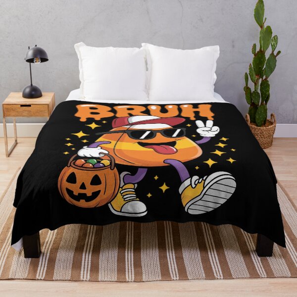 Item preview, Bruh Halloween Team Candy Corn Trick Or Treat designed and sold by ValerieRodrigue.