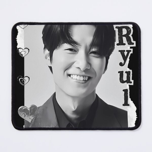 Item preview,  Chang Ryul () Korean Actor Black And White Collage Digital Art Portrait designed and sold by GabrielJean.