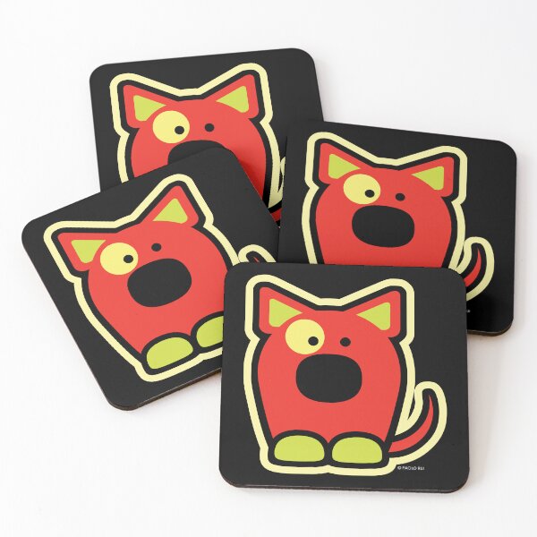 Item preview, Jolly Critters 1 (red) - Puppy 2 designed and sold by PaoloRuiDesign.