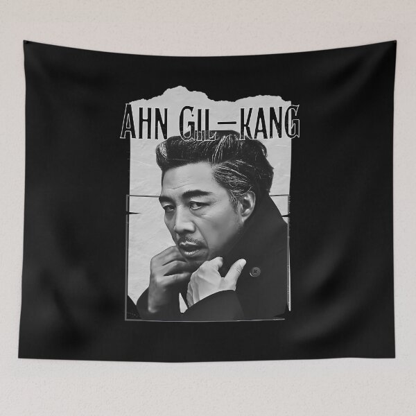 Item preview, Ahn Gil-Kang () Kpop Solo Artist Scrapbook Collage Cozy Y2K Vintage Design designed and sold by GabrielJean.