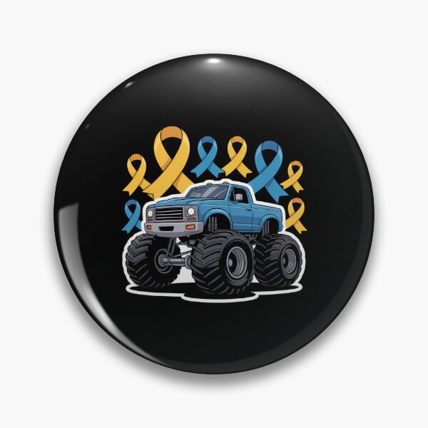 Artikelvorschau, Monster Truck zur Sensibilisierung für das Down-Syndrom entworfen und verkauft von CookWorldLaughs.