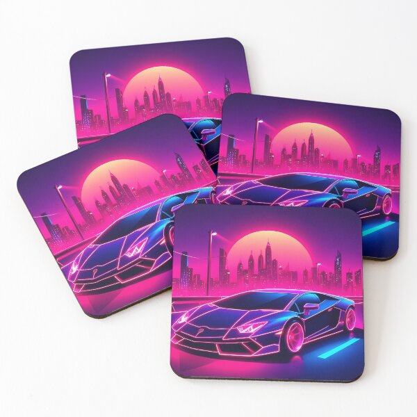 Item preview, Synthwave Dream Car designed and sold by KEVINOOI.