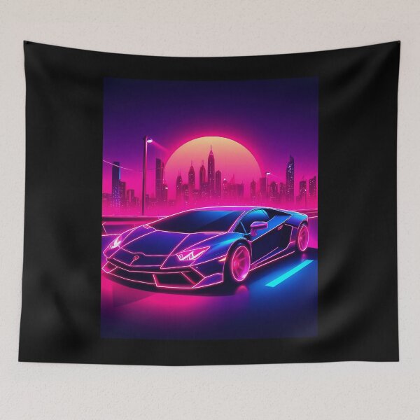Item preview, Synthwave Dream Car designed and sold by KEVINOOI.
