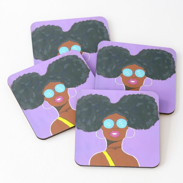 Item preview, Afro American girl  designed and sold by Dina R. Art.