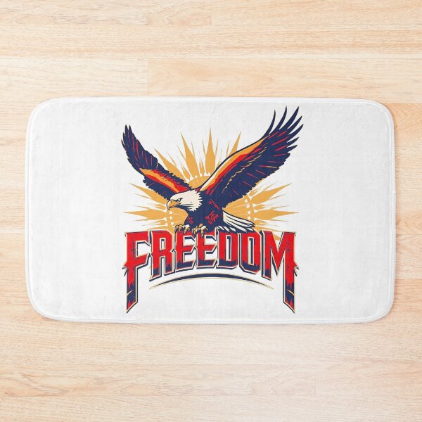 Item preview, Freedom Eagle – Bold Patriotic Design designed and sold by Kavya Art.