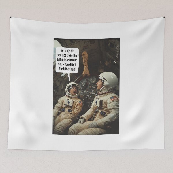 Item preview, Astronaut Poo! designed and sold by IanBakerToons.