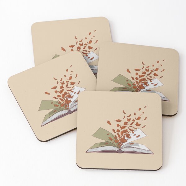 Item preview, Autumn Storybook - Falling Leaves Reading Art designed and sold by Craft Ctyle.