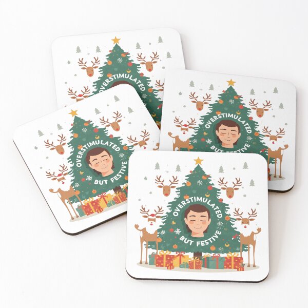 Item preview, Overstimulated but Festive designed and sold by Przemagobart.