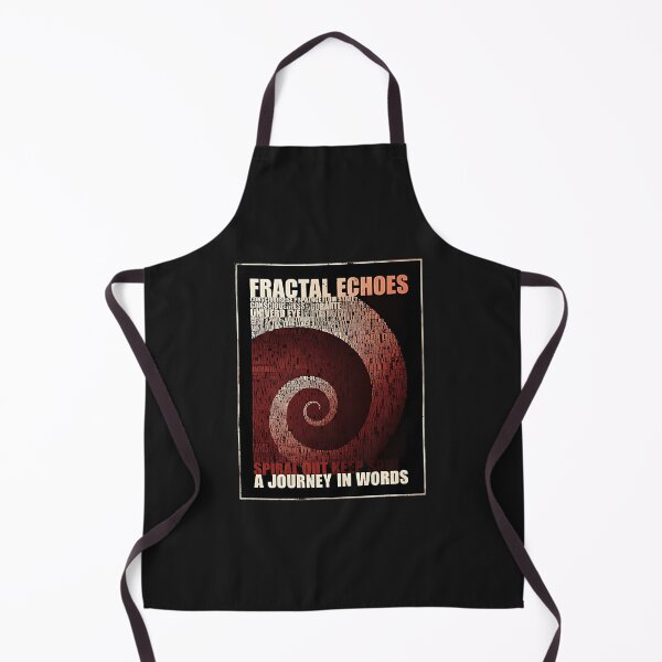 Item preview, Fractal Echoes – Psychedelic Word Spiral Abstract Design designed and sold by ThomasLeesa.
