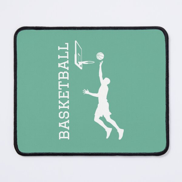 Item preview, Basketball - Silhouette of a Player Scoring a Basket - Jumping and Shooting the Hoop designed and sold by DibuHumor.