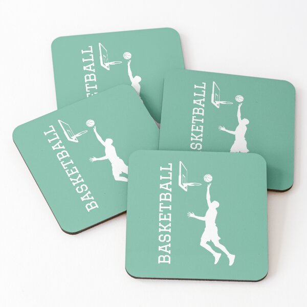 Item preview, Basketball - Silhouette of a Player Scoring a Basket - Jumping and Shooting the Hoop designed and sold by DibuHumor.