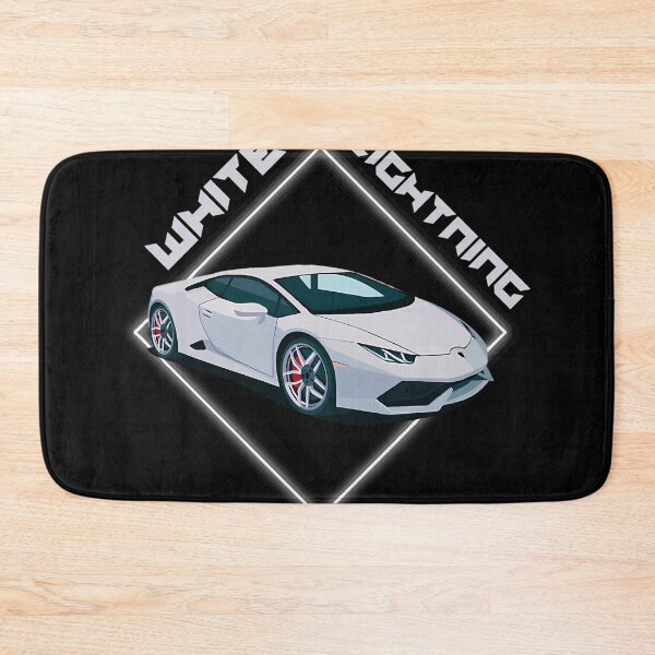 Item preview,  White Lightning Supercar Graphic  designed and sold by KEVINOOI.