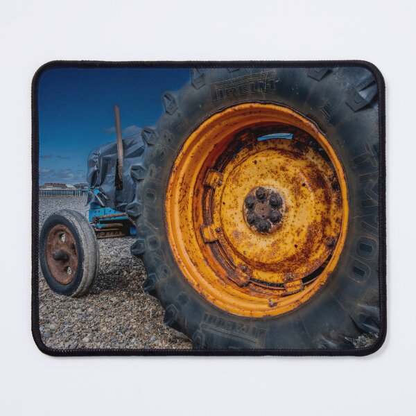 Item preview, Tractor wheel on Cromer beach  designed and sold by RobWalkley.