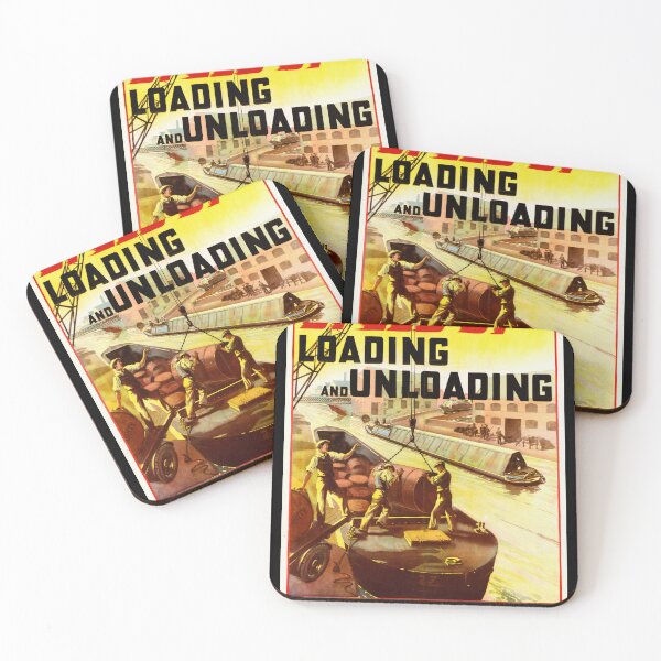 Item preview, Vintage WWII Propaganda Poster | Speed Up Loading & Unloading | Quicker Turnaround | Industrial Realism Art Print designed and sold by artofuniverse.
