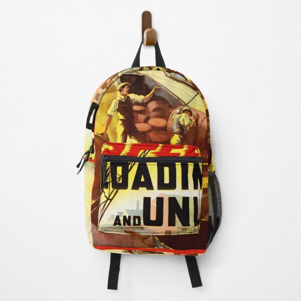 Item preview, Vintage WWII Propaganda Poster | Speed Up Loading & Unloading | Quicker Turnaround | Industrial Realism Art Print designed and sold by artofuniverse.