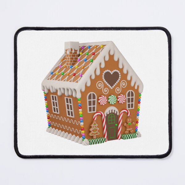 Item preview, Gingerbread House Cute Candy Christmas Holiday Dessert Design designed and sold by styleonestaa.