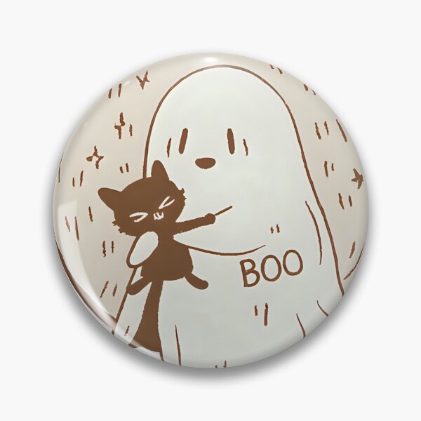 Item preview, Cute MyBoo Hugging Cat | Kawaii Cartoon Illustration designed and sold by CHAYOST.