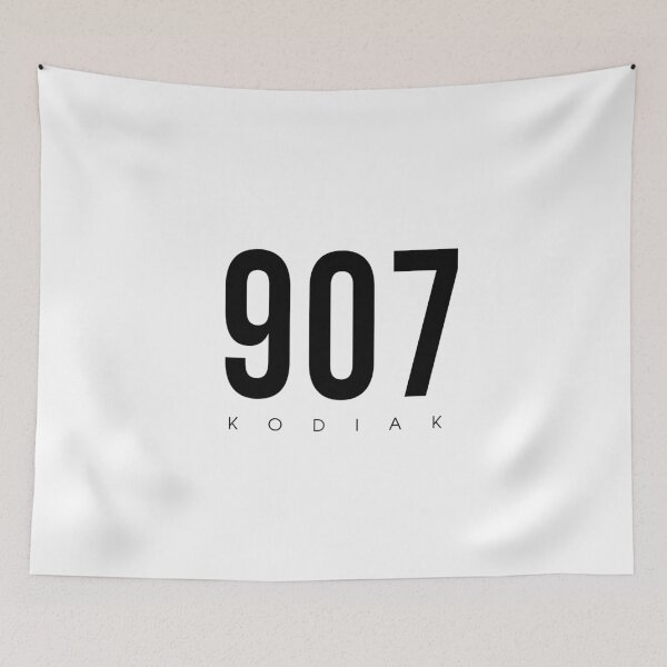 Item preview, Kodiak, AK - 907 Area Code design designed and sold by CartoCreative.
