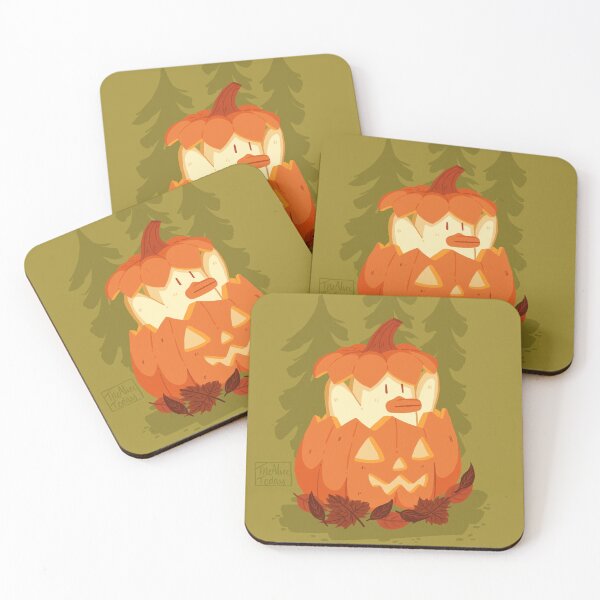 Item preview, Happy halloween with duck in a carved pumpkin designed and sold by Thealicetoday.