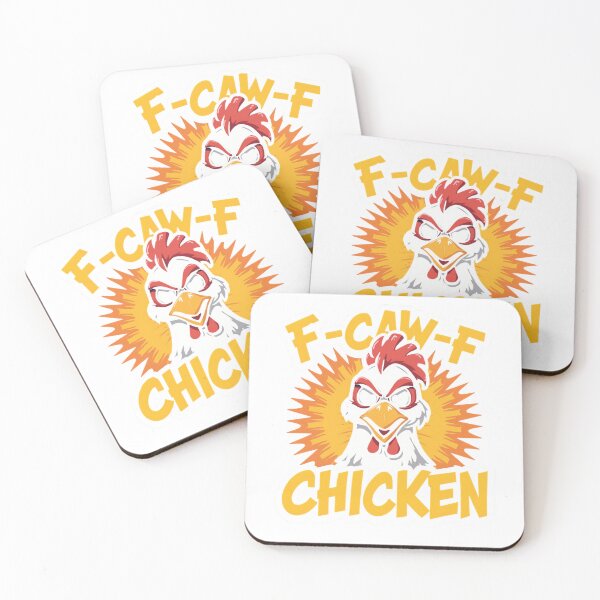Item preview, F-Caw-F Chicken Funny Cartoon designed and sold by Kavya Art.