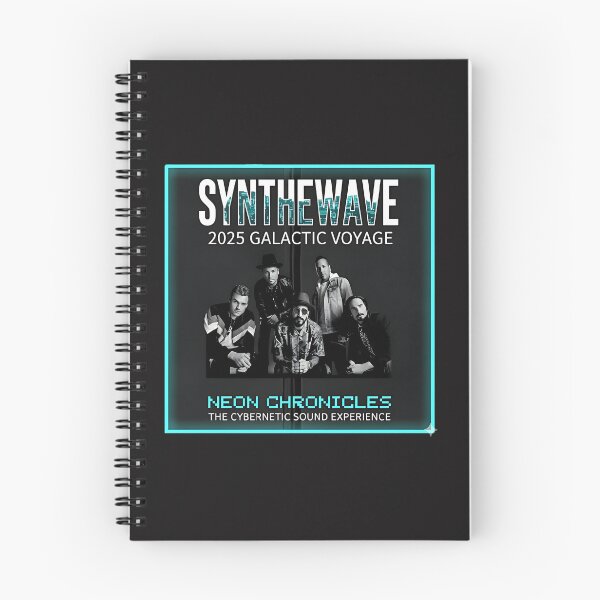 Item preview, Synthewave 2025 Galactic Voyage – Neon Chronicles Cyberpunk Concert Poster designed and sold by jeoncoulter.