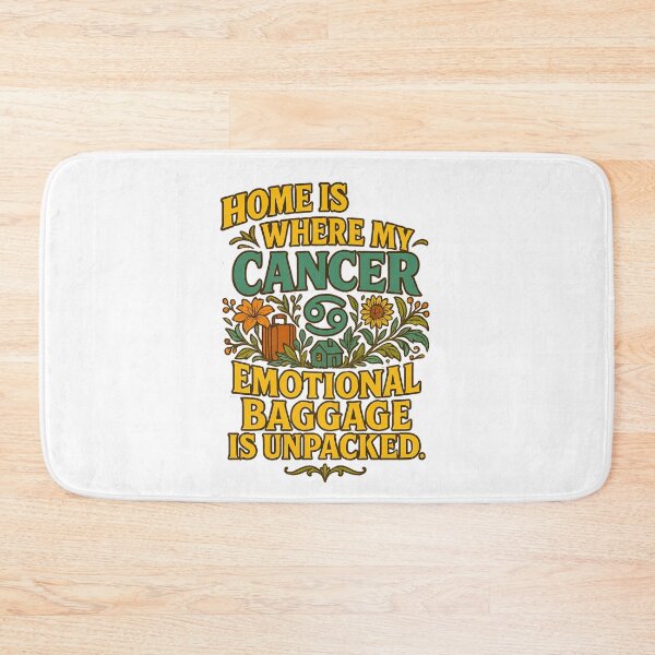 Item preview, Cancer "Home Is Where My Emotional Baggage Is Unpacked" Art Nouveau T-Shirt | Sentimental Zodiac Tee designed and sold by MySpiritTravels.