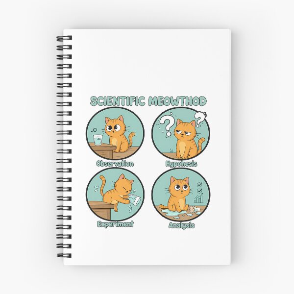 Item preview, "Scientific Meowthod" Funny Cat Science designed and sold by k3rstman1.