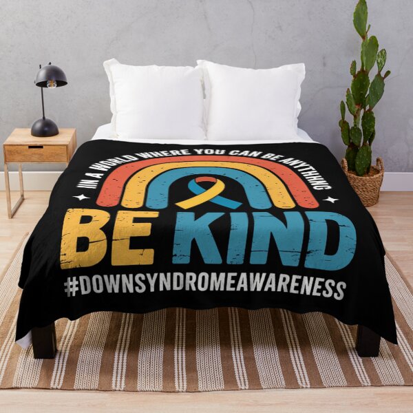 Item preview, Down Syndrome Awareness Rainbow designed and sold by DoorwayThreads.