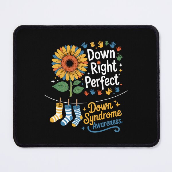 Item preview, Down Syndrome Awareness Ribbon Flower designed and sold by DoorwayThreads.
