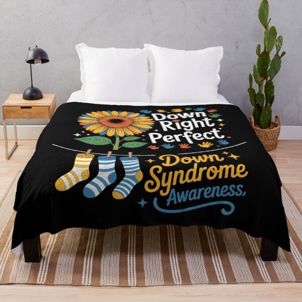 Item preview, Down Syndrome Awareness Ribbon Flower designed and sold by DoorwayThreads.