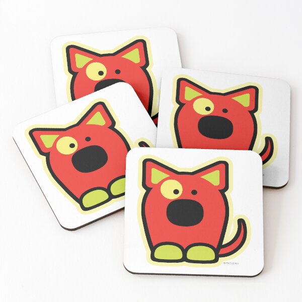 Item preview, Jolly Critters 1 (red) - Puppy 1 designed and sold by PaoloRuiDesign.