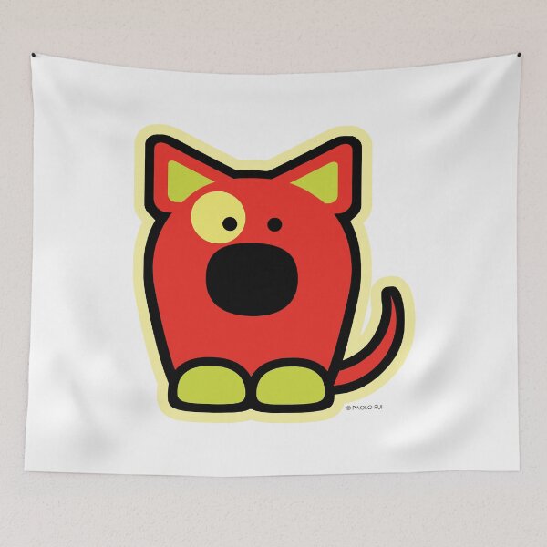 Item preview, Jolly Critters 1 (red) - Puppy 1 designed and sold by PaoloRuiDesign.