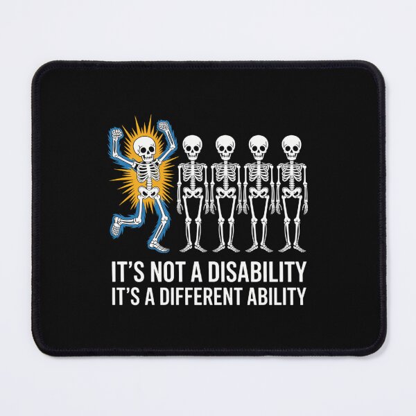 Item preview, Down Syndrome Awareness Skeleton designed and sold by DoorwayThreads.