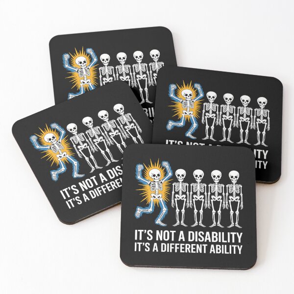 Item preview, Down Syndrome Awareness Skeleton designed and sold by DoorwayThreads.