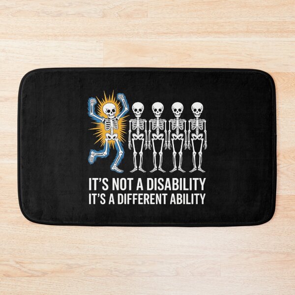 Item preview, Down Syndrome Awareness Skeleton designed and sold by DoorwayThreads.