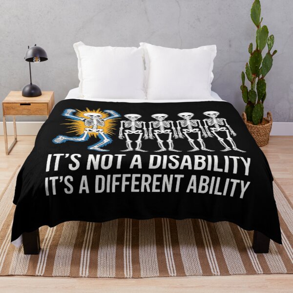 Item preview, Down Syndrome Awareness Skeleton designed and sold by DoorwayThreads.