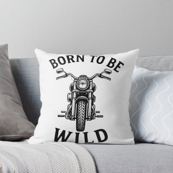 Item preview, Born to Be Wild – Retro Motorcycle Rider Design designed and sold by Wild-way Art.