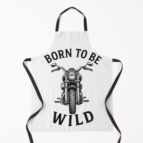 Item preview, Born to Be Wild – Retro Motorcycle Rider Design designed and sold by Wild-way Art.