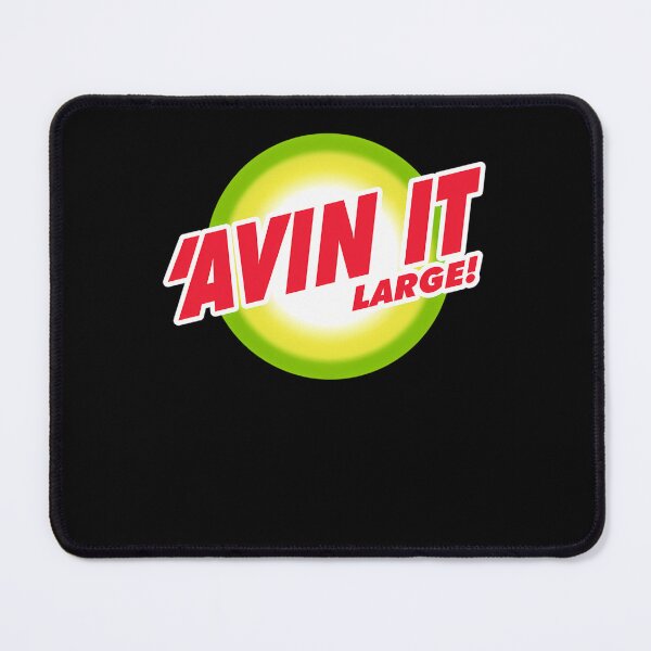 Item preview, 'Avin It Large! - Red Rave text on multi.colour bulls.eye. designed and sold by EvanVanness.