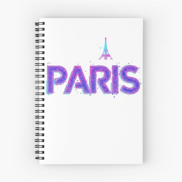 Item preview, Paris Neon Wave Typography — Flowing Electric Wordmark with Eiffel Spire (Transparent PNG & SVG designed and sold by Momay-designer.