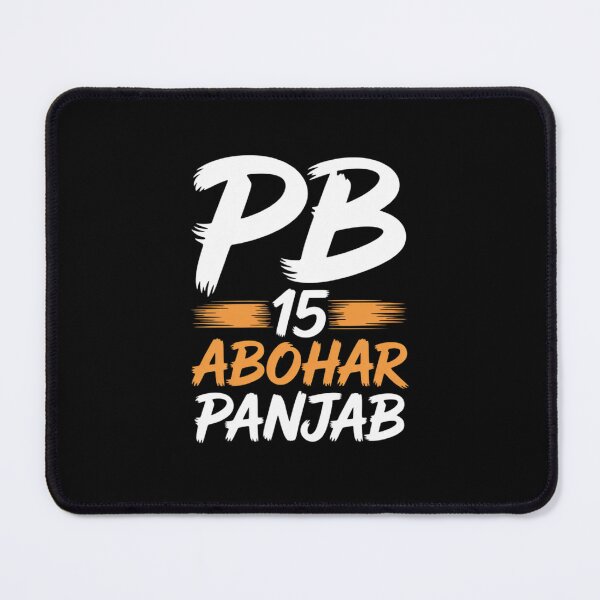 Item preview, Abohar Punjab Panjab Panjabi Car Number Plate Punjabi designed and sold by August4Laughs25.