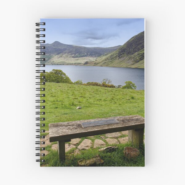 Item preview, A seat overlooking Crummock Water in The Lake District of Cumbria England UK designed and sold by John Gilham - Landscape Photography.