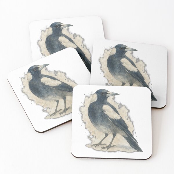 Item preview, Australian native bird - Magpie designed and sold by Jaruart.