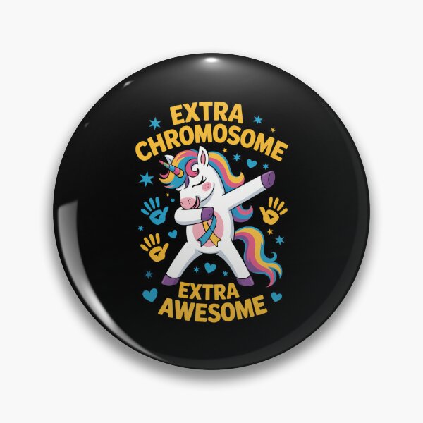 Item preview, Down Syndrome Unicorn Extra Chromosome Awareness designed and sold by DoorwayThreads.